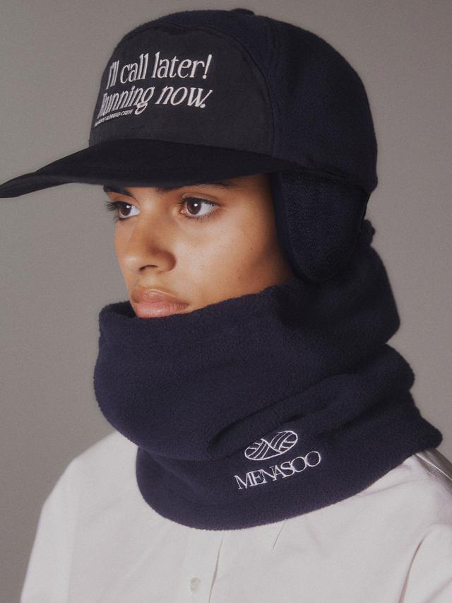 Hide Earmuffs Cap_Navy