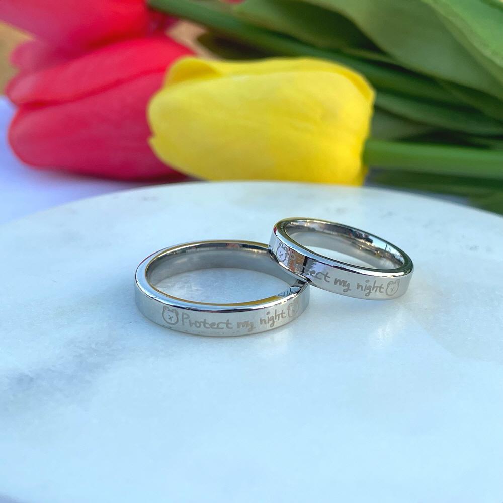 희망 곰돌이 반지