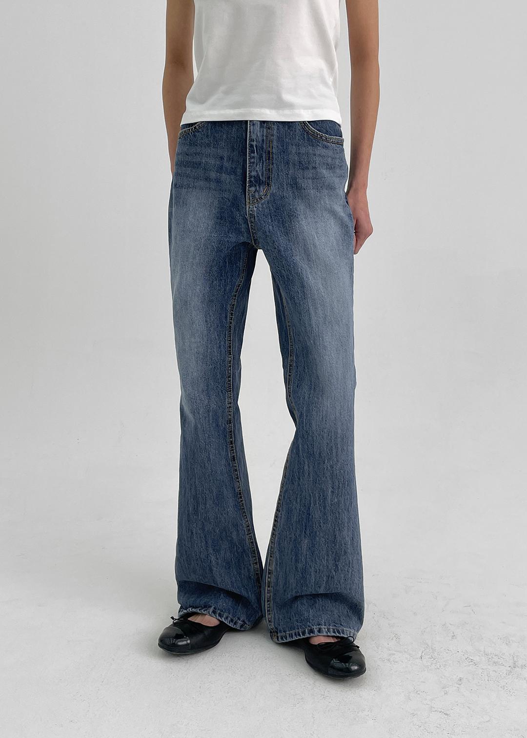 블림진 부츠컷 데님팬츠