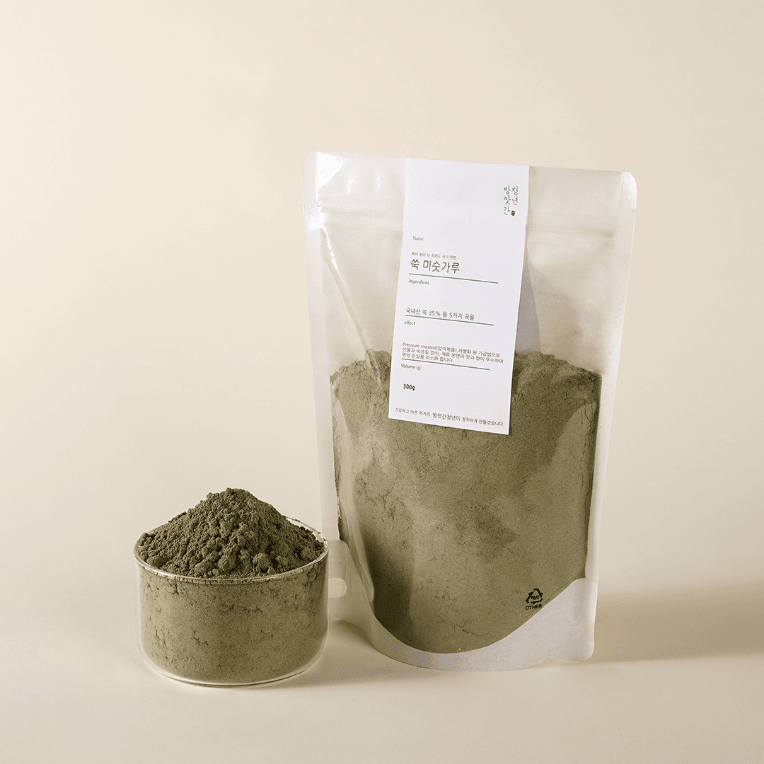 방앗간청년 쑥 미숫가루
