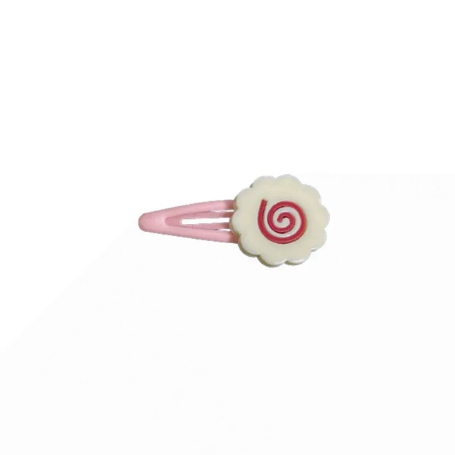 Narutomaki Hairpin 나루토마키 어묵 헤어핀 똑딱핀