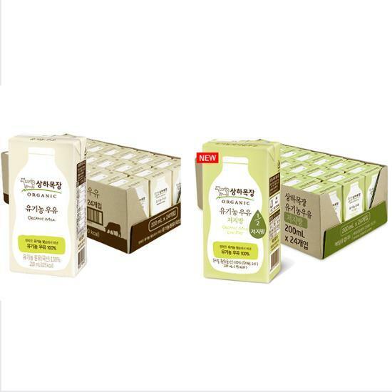 상하목장 유기농 멸균 우유 200ml 24팩 2종 택1