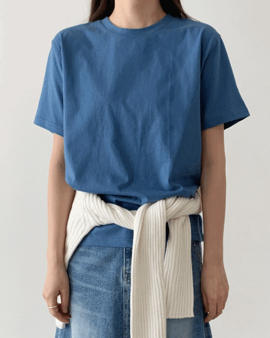 코너 하프 티셔츠 (4c)