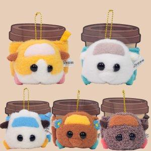 pui pui 모루카 가방고리 기니피그 인형 텀블러백