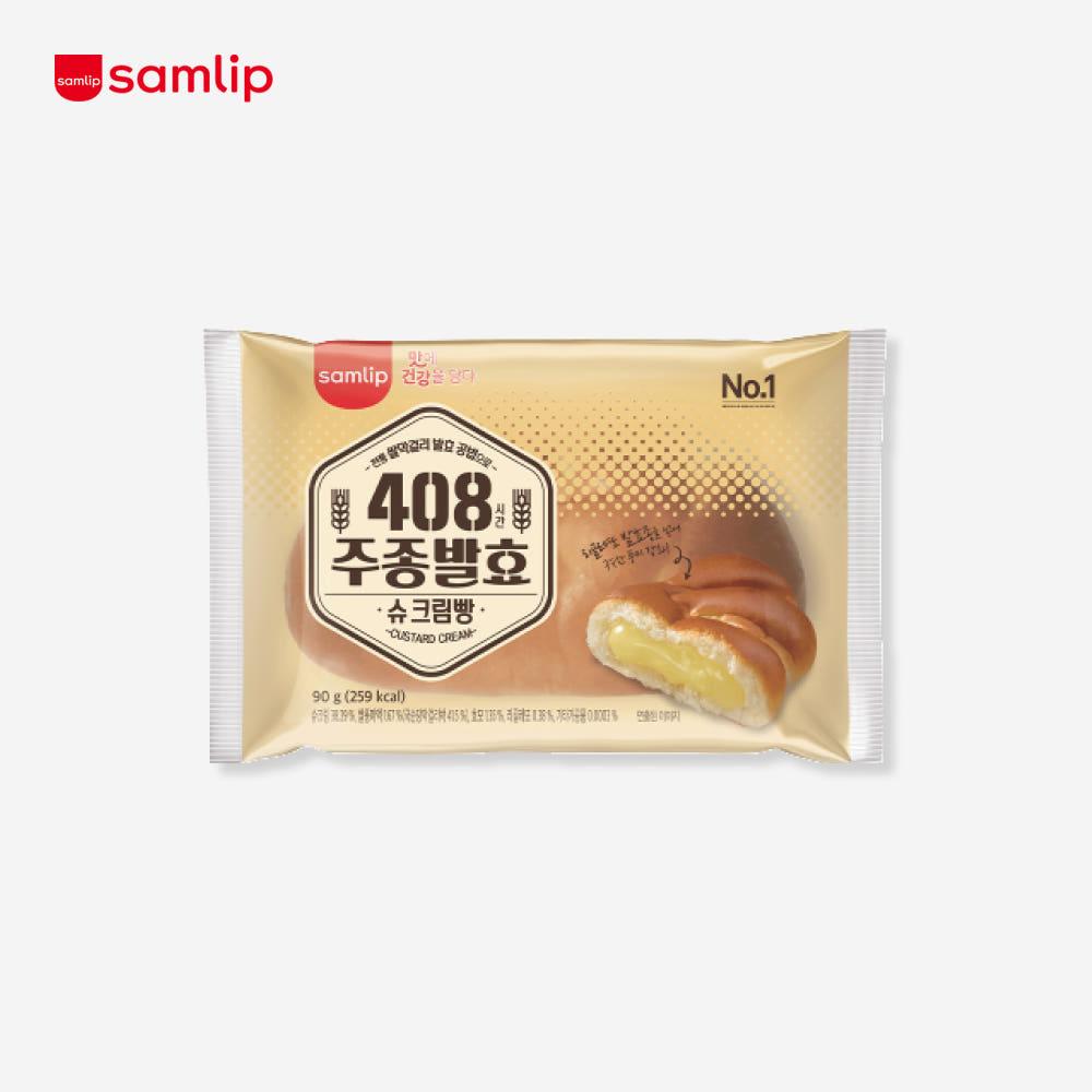 삼립 주종발효 슈크림빵 90g, 1개입, 1개