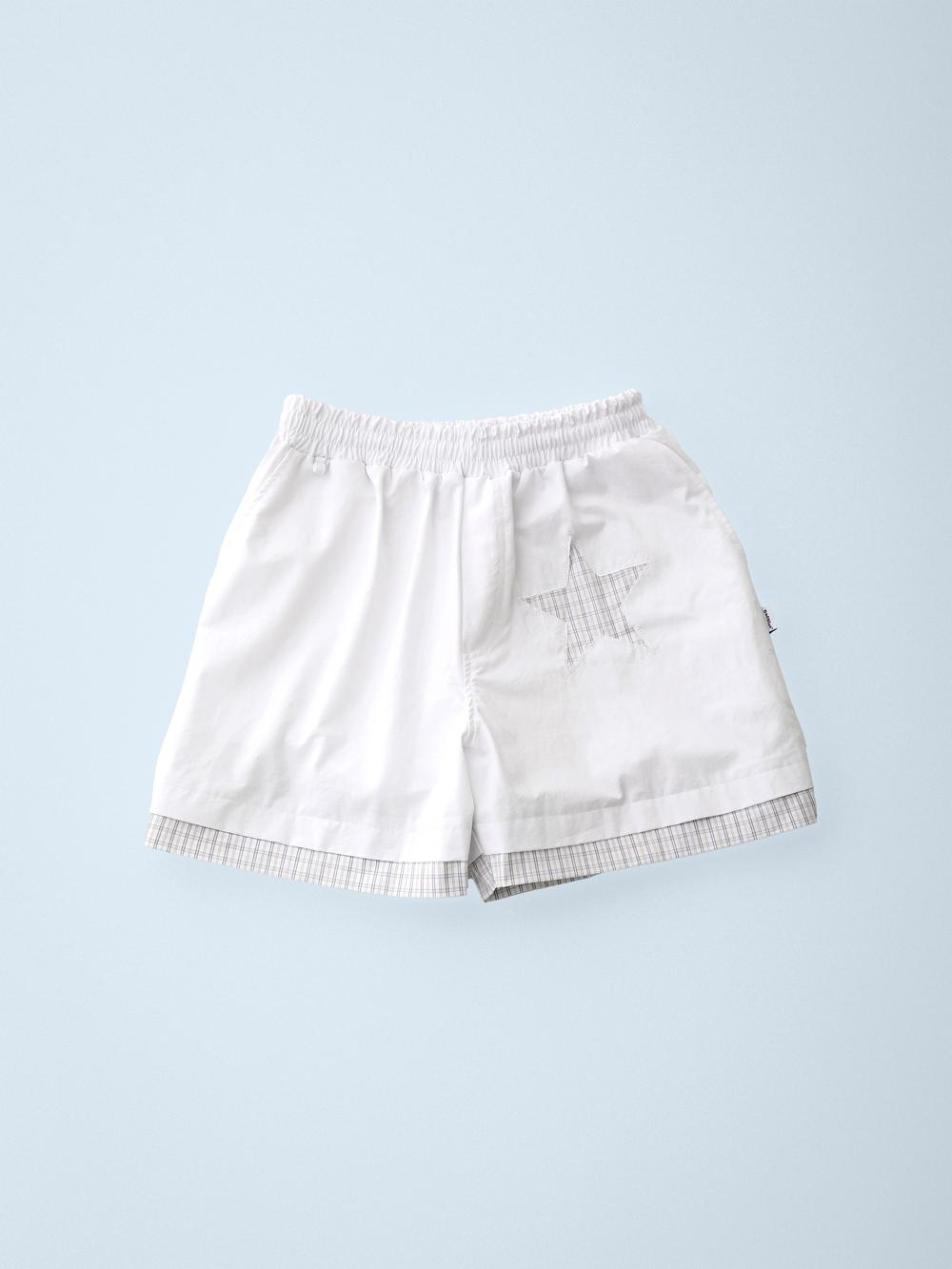 My Little Star Shorts White