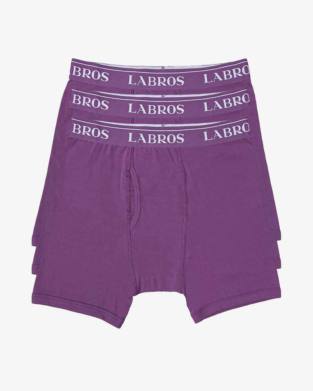 Boxer Briefs - 3PACK (Purple)