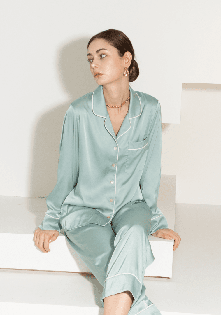 Beauty Skin Pajamas Set - Neo Mint