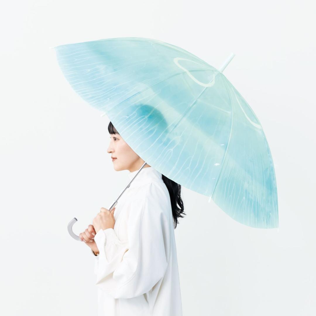 YOU+MORE!　雨空を泳ぐ　ミズクラゲの傘｜YOU＋MORE！［ユーモア］｜フェリシモ【公式通販】