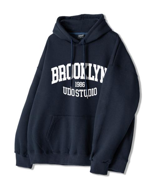 피치스킨 에센셜 브루클린 기모 후디 5colors