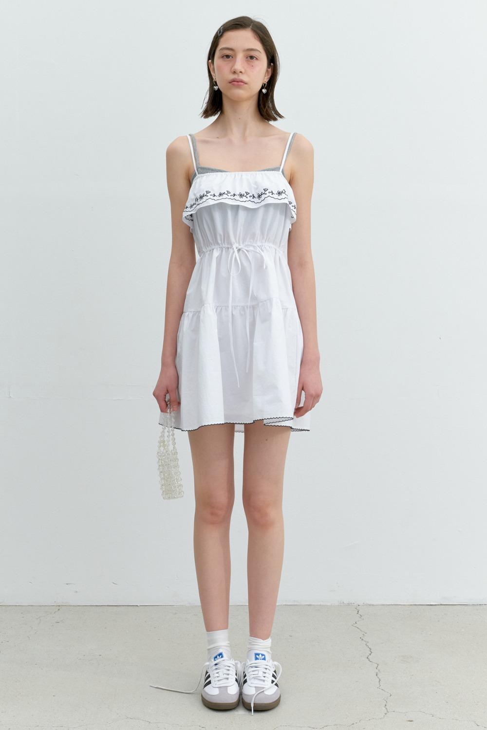 Coco Slip Dress (White)