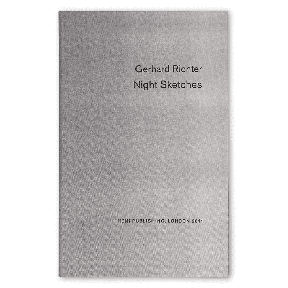 [게르하르트 리히터 아트북] Gerhard Richter : Night Sketches