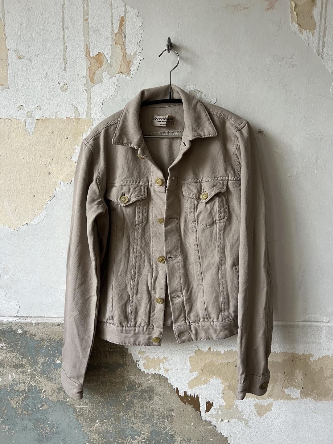 Comme des Garçons Pink Beige Jacket