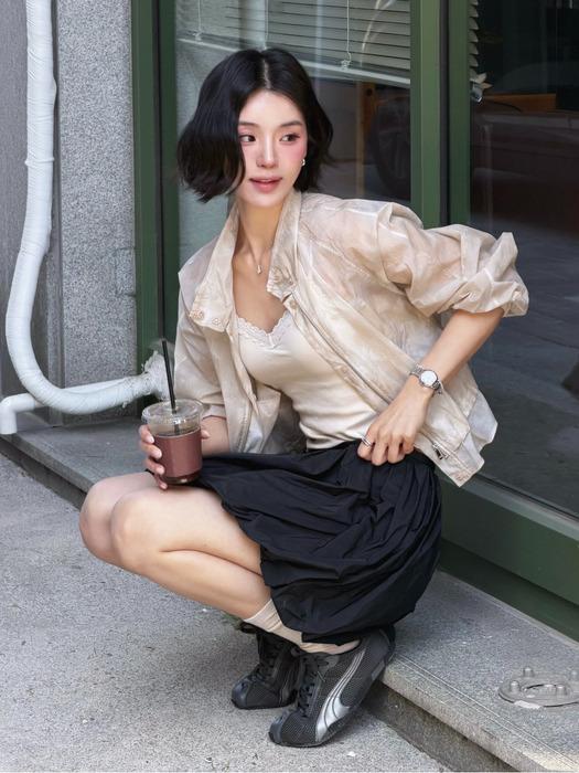 [단독][이환 PICK] 도로시 투웨이 버튼 집업 점퍼_BE