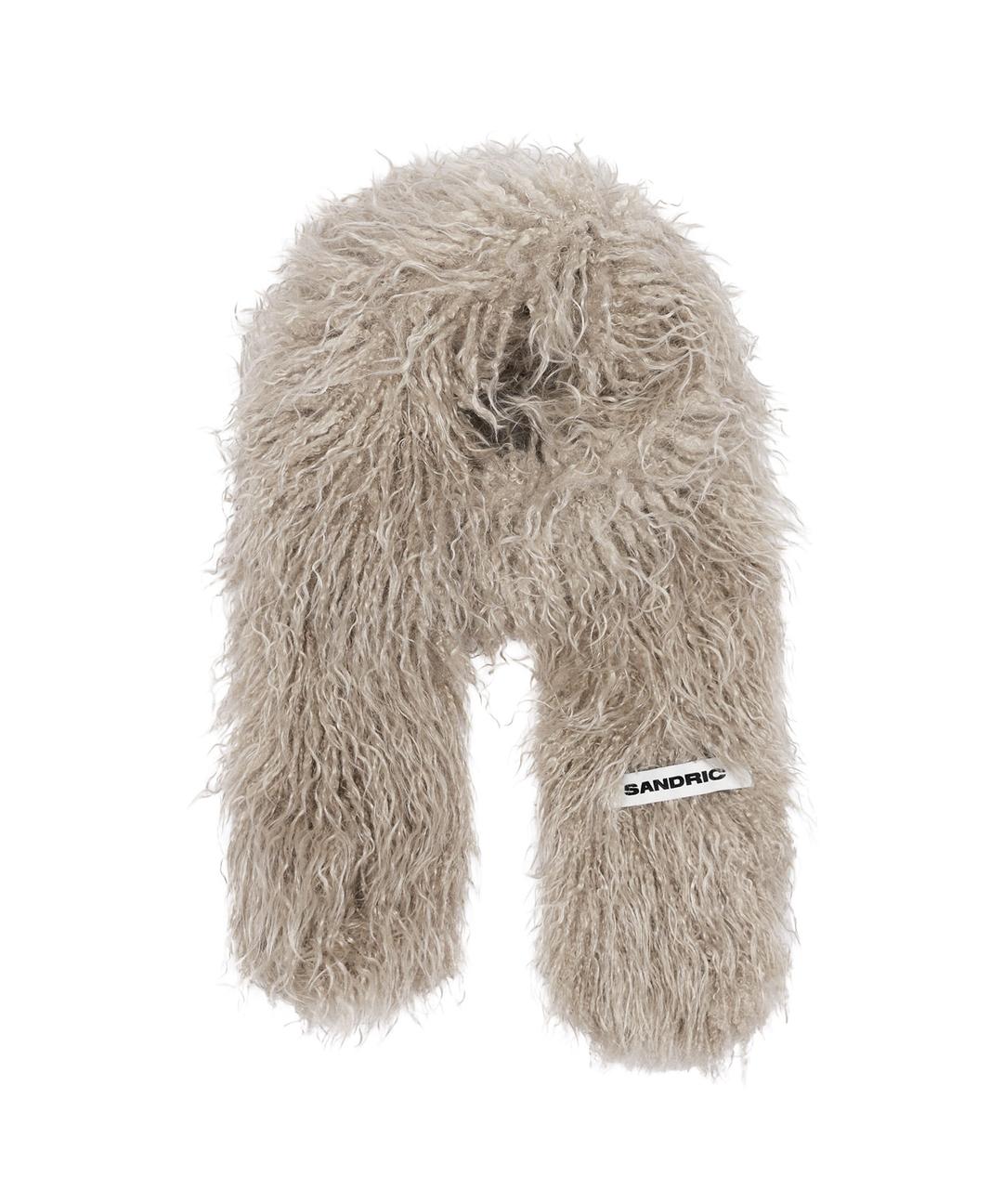 FUR MUFFLER_BEIGE