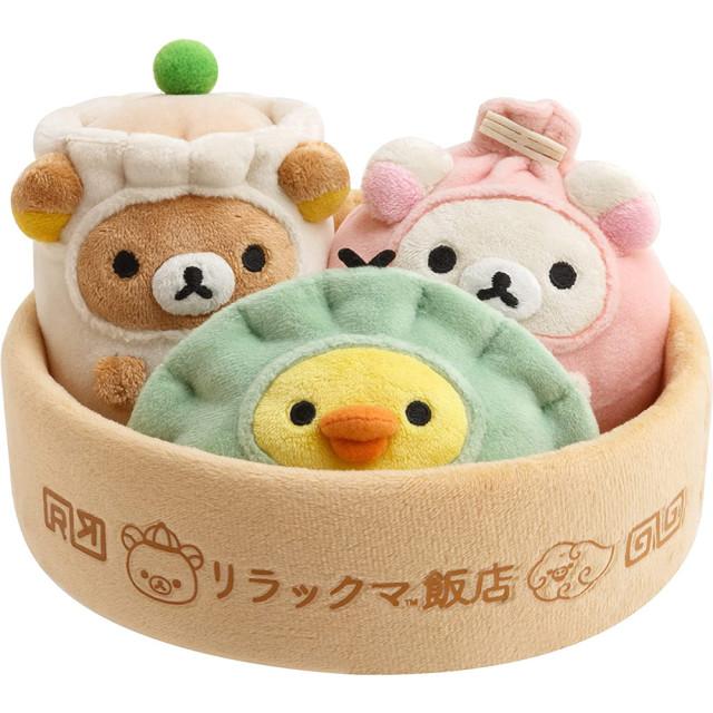 [해외] 산엑스 리락쿠마 딤섬 인형 세트 MF44901