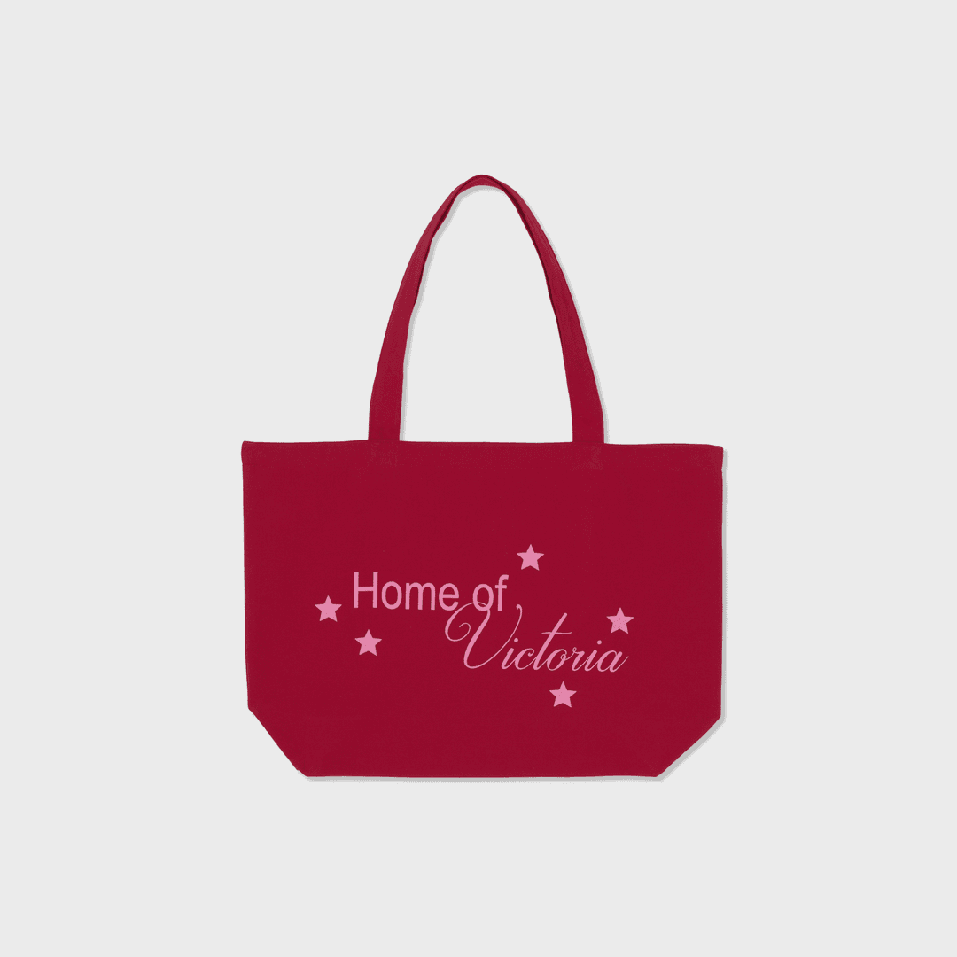 [HBTxVICTORIA] Home of Victoria Eco Bag (RED)
