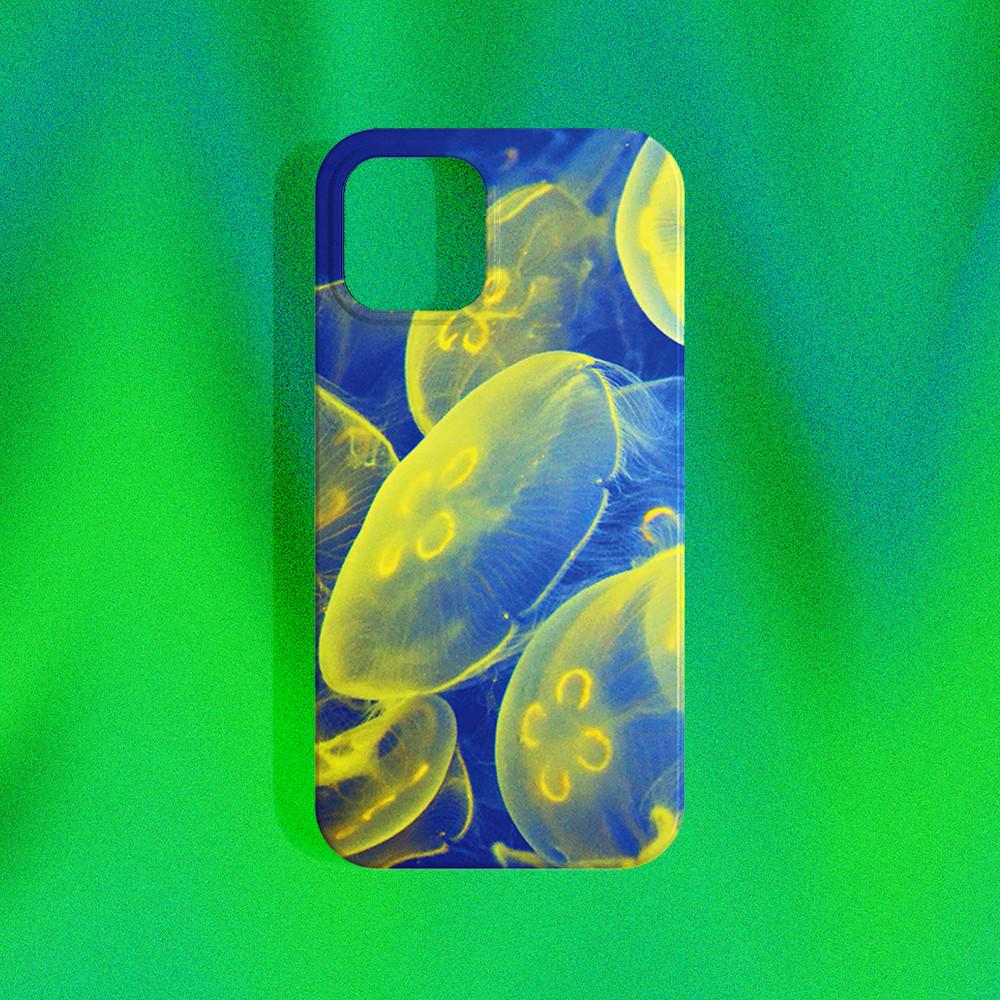 [씨스루랩] 젤로 플레이 해파리 하드 폰케이스