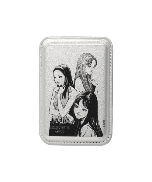 JUNJI ITO MANIAC 3TOMIE MAGNETIC CARD POCKET_SILVER(NG2FMUAB81B)