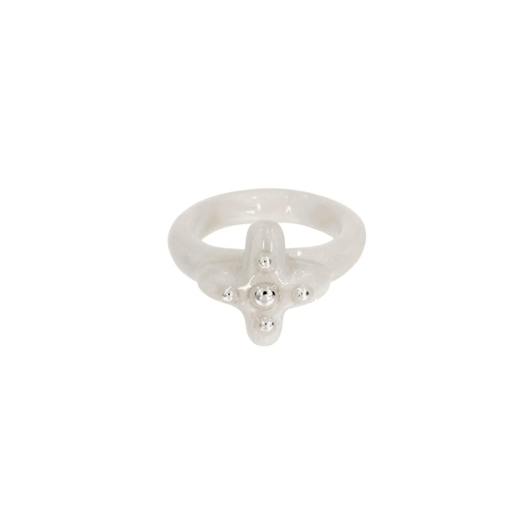 ball chip ring-white