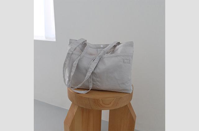 [projet] light & light bag (silver grey)