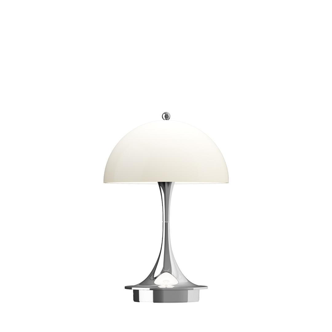 Panthella 160 Portable v3 Chrome Beige