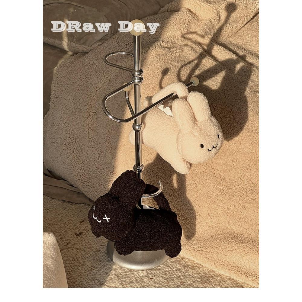 드로우데이 토끼 티슈 케이스 커버 차량용 휴지 걸이 미니 각티슈 화장지