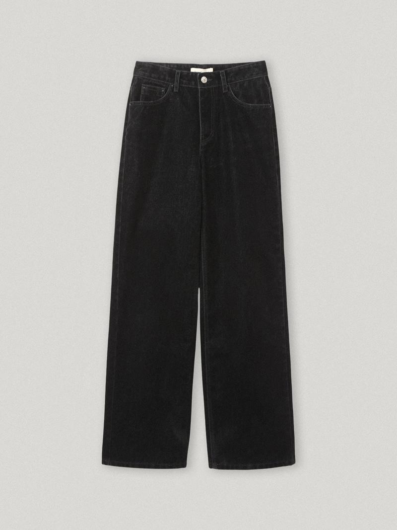 Frenzy Black Velvet Pants