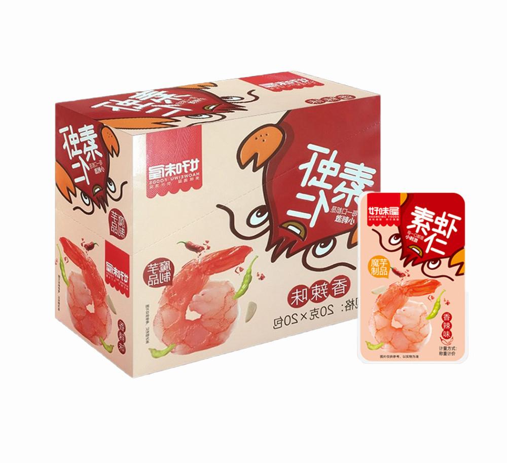 마라곤약 중국 간식 설곤약 새우 곤약 향라맛 라티아오 하하하미 틱톡 20gX20ea