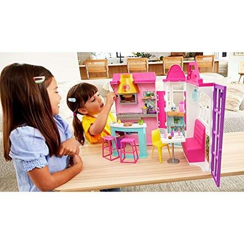 MATTEL Barbie Grill Restaurant [Dress-up Doll / House] [House with accessories] [3 years old ~] GXY72