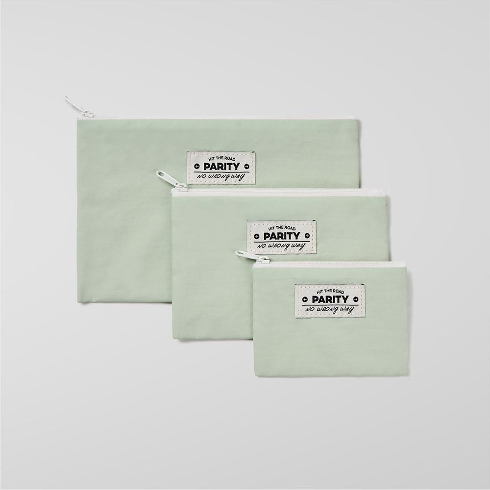 패리티 플랫 파우치 아보카도 (3 size)