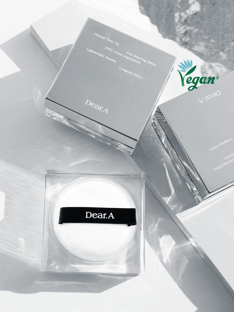 닥터엘시아 디어에이(Dear.A) 페이스 블러 피니싱 파우더 (노세범파우더) 8g [손세정제 증정]