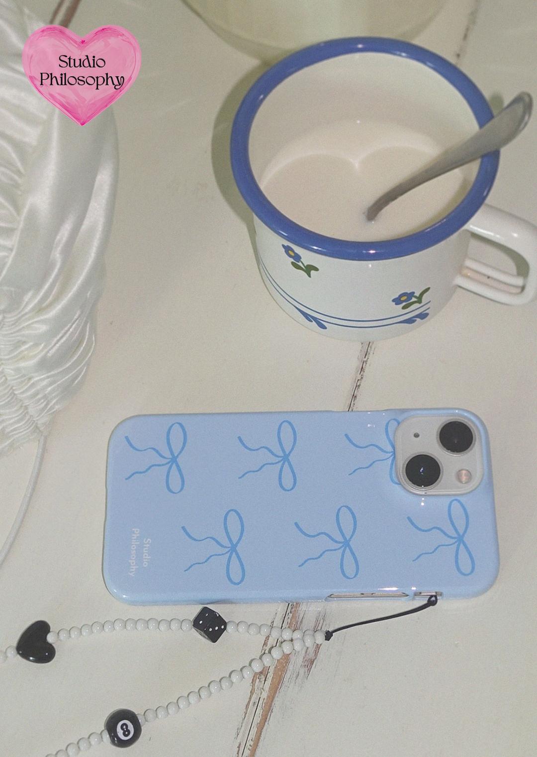 (❋StuPhy) BLUE RIBBON CASE