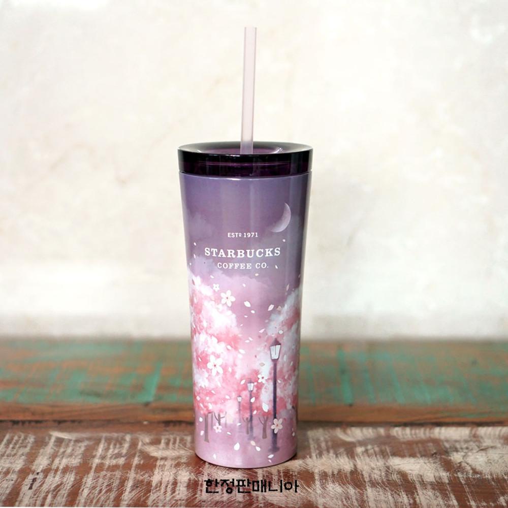 스타벅스 SS 벚꽃길 파인니 콜드컵 473ml,2021 체리블라썸 MD
