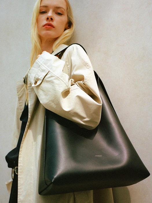 LOG BIG HOBO BAG - Artificial Leather_ 4 colors