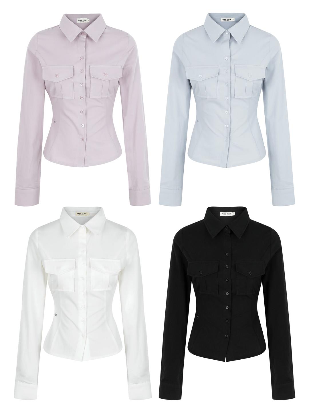 Pocket Long-Sleeve Shirts