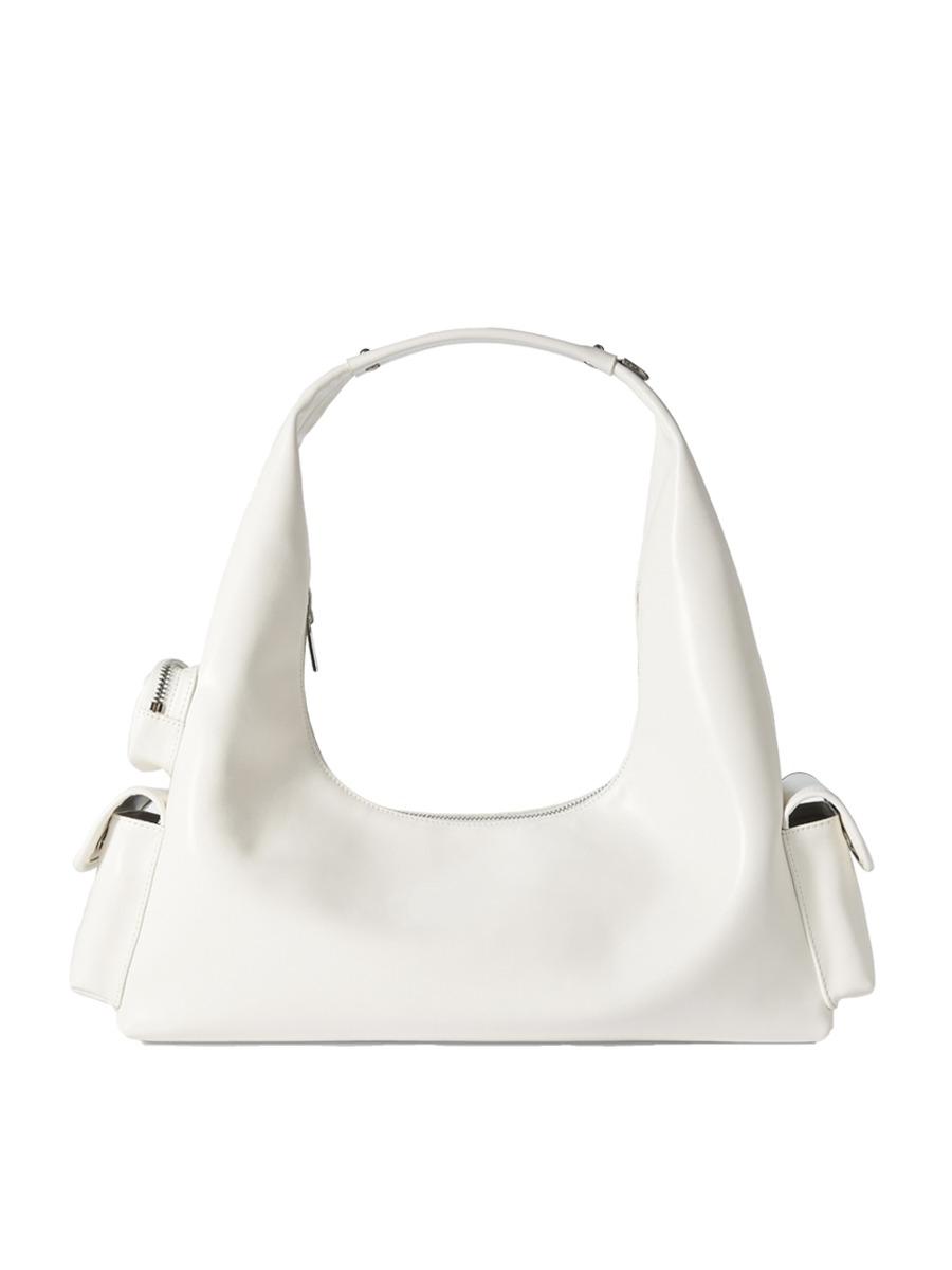 Pocket Hobo Bag Medium (Ivory)