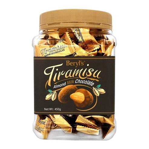 키즈웰 버릴스 티라미슈 밀크 아몬드 초콜릿 450g, 450g, 1개