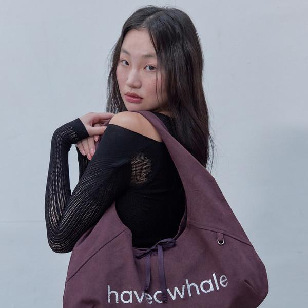 cotton baguette eco bag (WN)