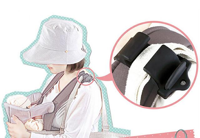 카네손 일본 아기띠 숄더백 기저귀 가방 고정 클립 홀더