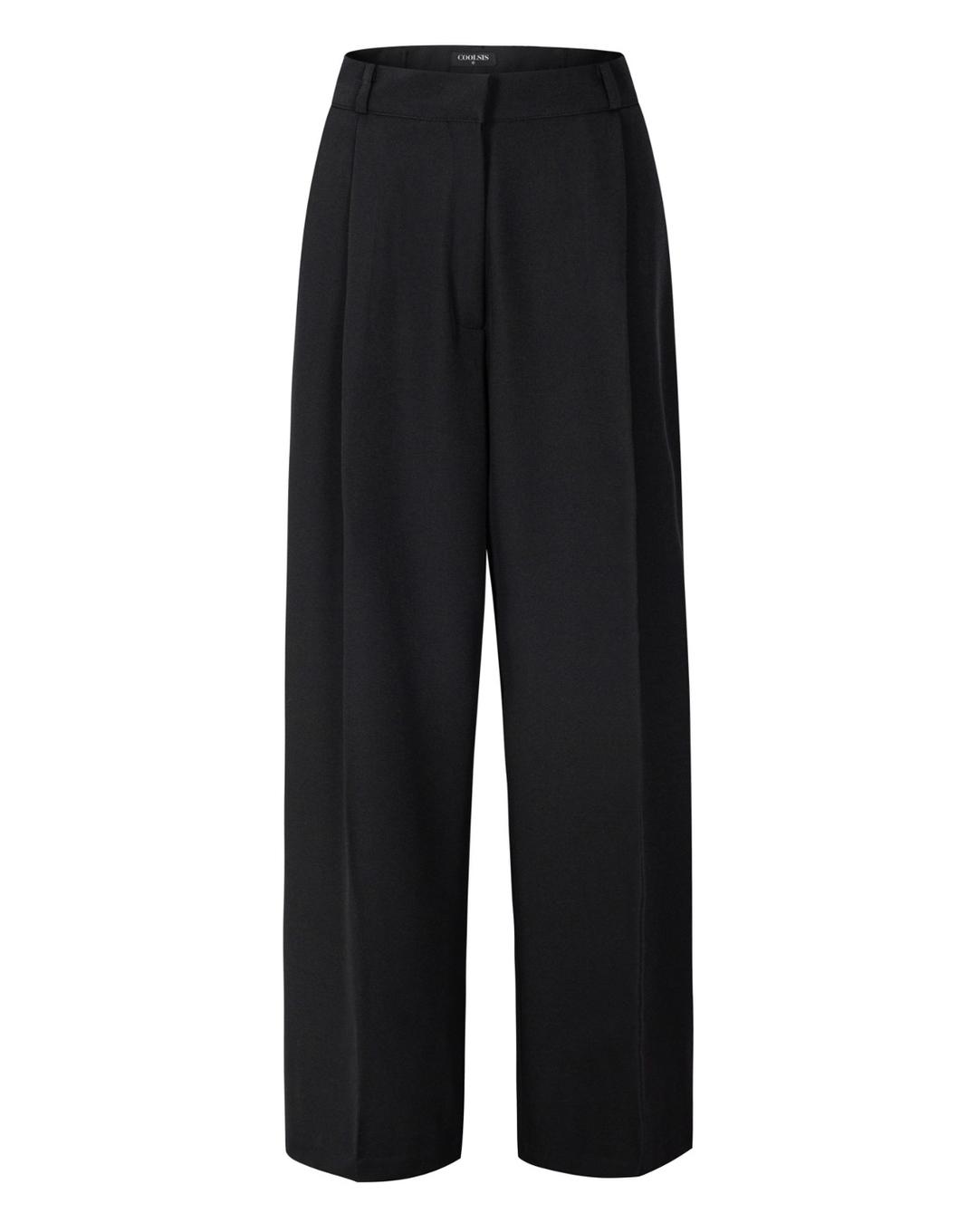 CSS WIDE SLACKS-028 (BLACK)