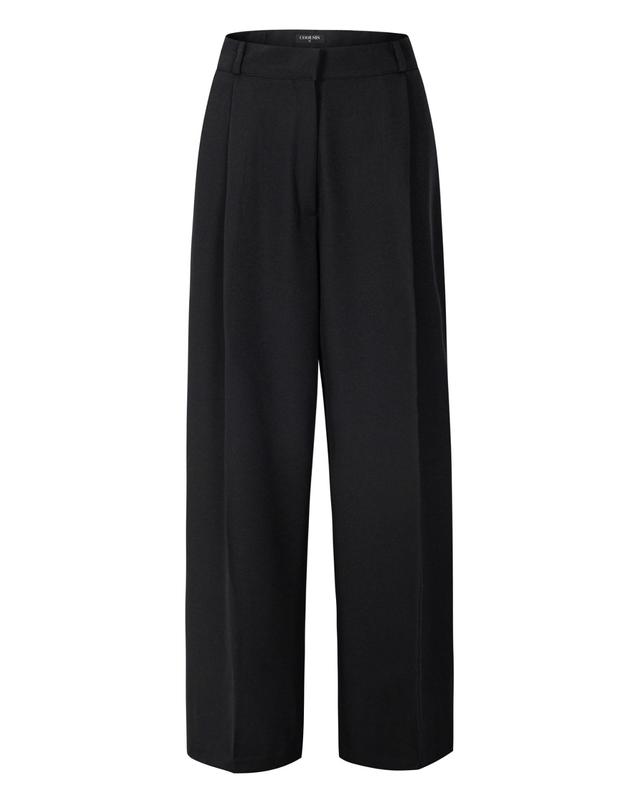 CSS WIDE SLACKS-028 (BLACK)