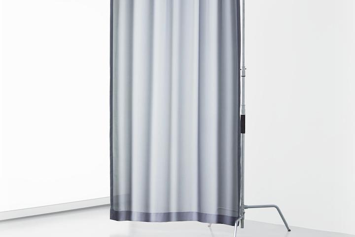 자체제작 패브릭 가리개 커튼/Kanneluren White 칸넬루렌 화이트