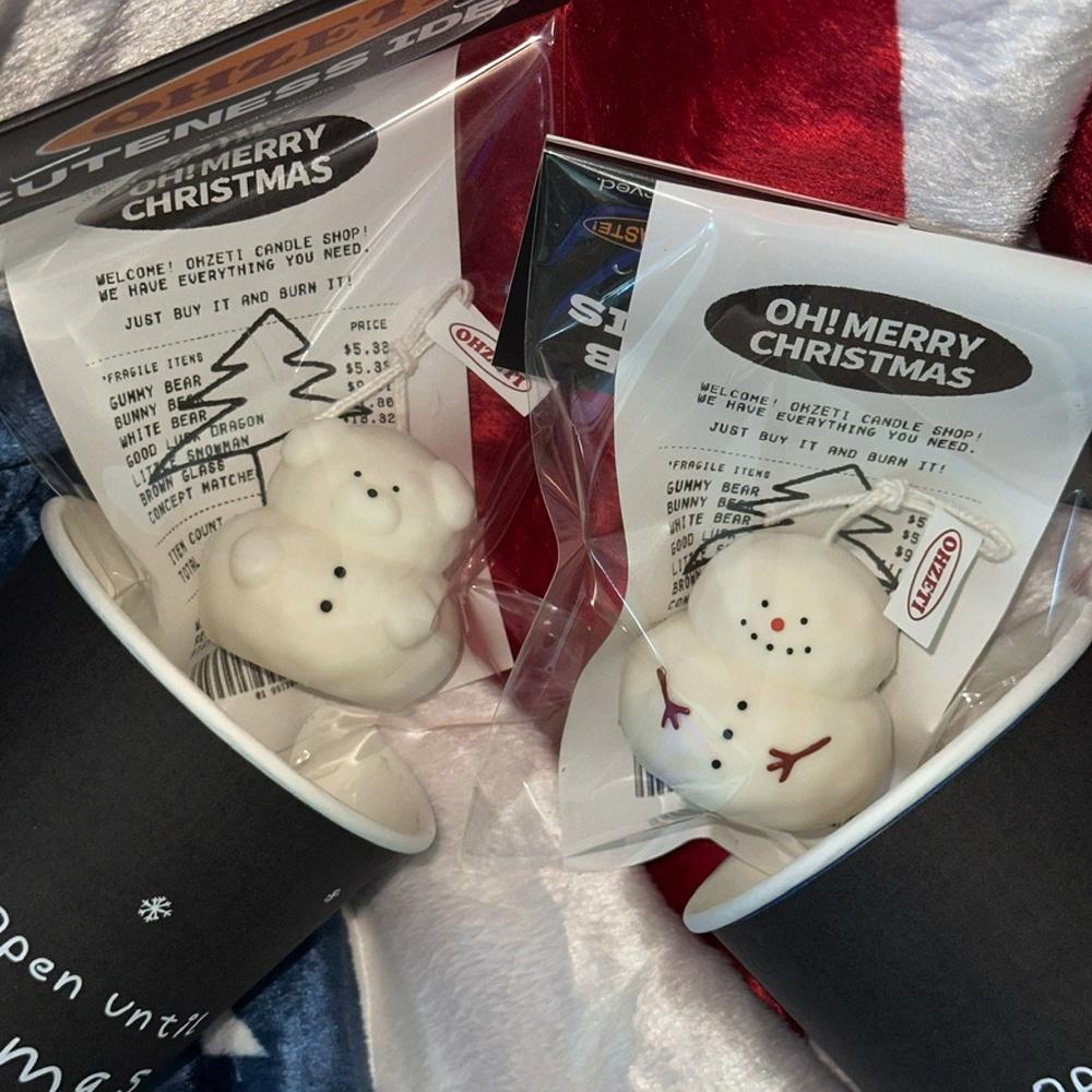미니 눈사람 캔들 세트 (크리스마스 굿즈 증정)