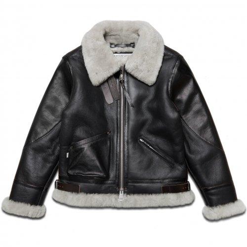 DV.LOT 657 SHADOW B-3 Mouton Jacket -Cream- 22ver.