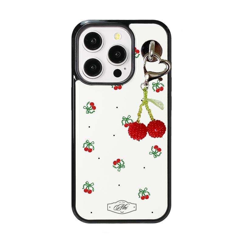 cherry glass bumper case
