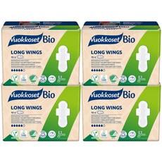 뷰코셋바이오롱윙생리대, 롱윙, 10개입, 4개