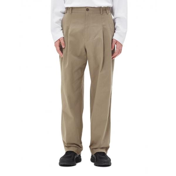 22FW [일꼬르소] 코튼 투 턱 와이드핏 볼륨 팬츠 IEPA2F012