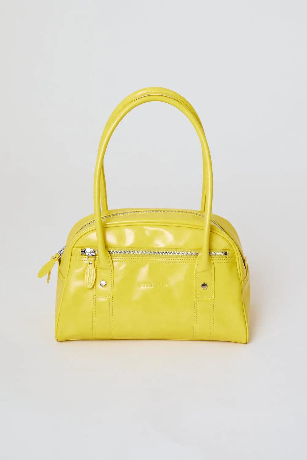 The Larry Mini Bowler Bag, Banana - Banana / One Size