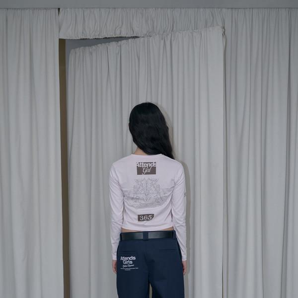 Attends girls chino pants (Navy)